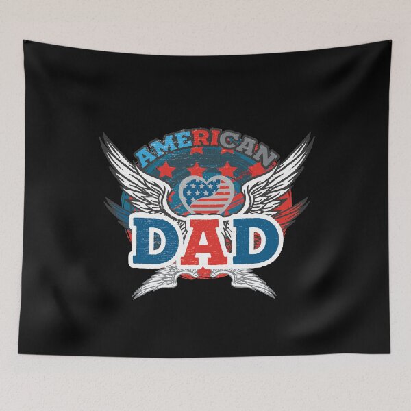 Item preview, Happy Fourth of July American Dad -  Mullet Eagle Retro Vintage Merica America Tee Design Gift Idea for Patriotic Americans and Veterans designed and sold by Prince - Bestseller ★★★★★.