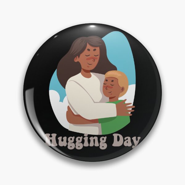 Item preview, National Hugging Day - Mother and Child Hugging designed and sold by TeeBeesDesign.