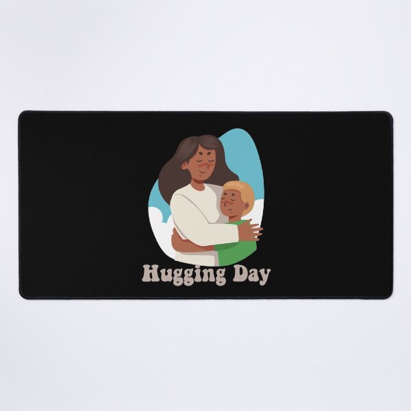 Item preview, National Hugging Day - Mother and Child Hugging designed and sold by TeeBeesDesign.