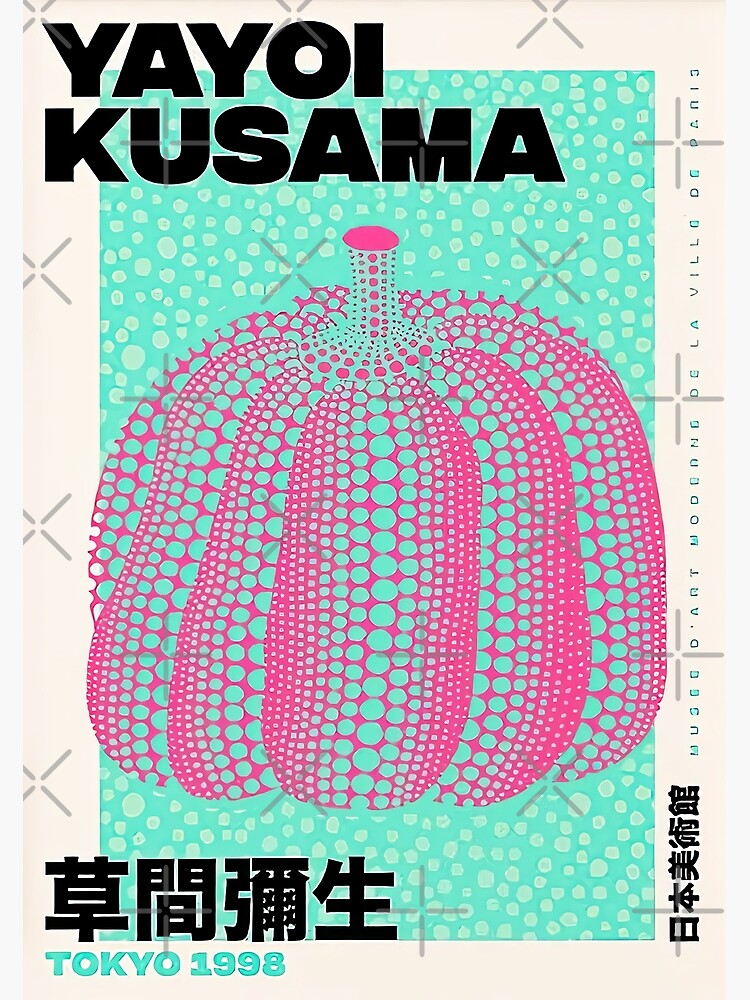 Yayoi Kusama Pumpkin Pink | Poster