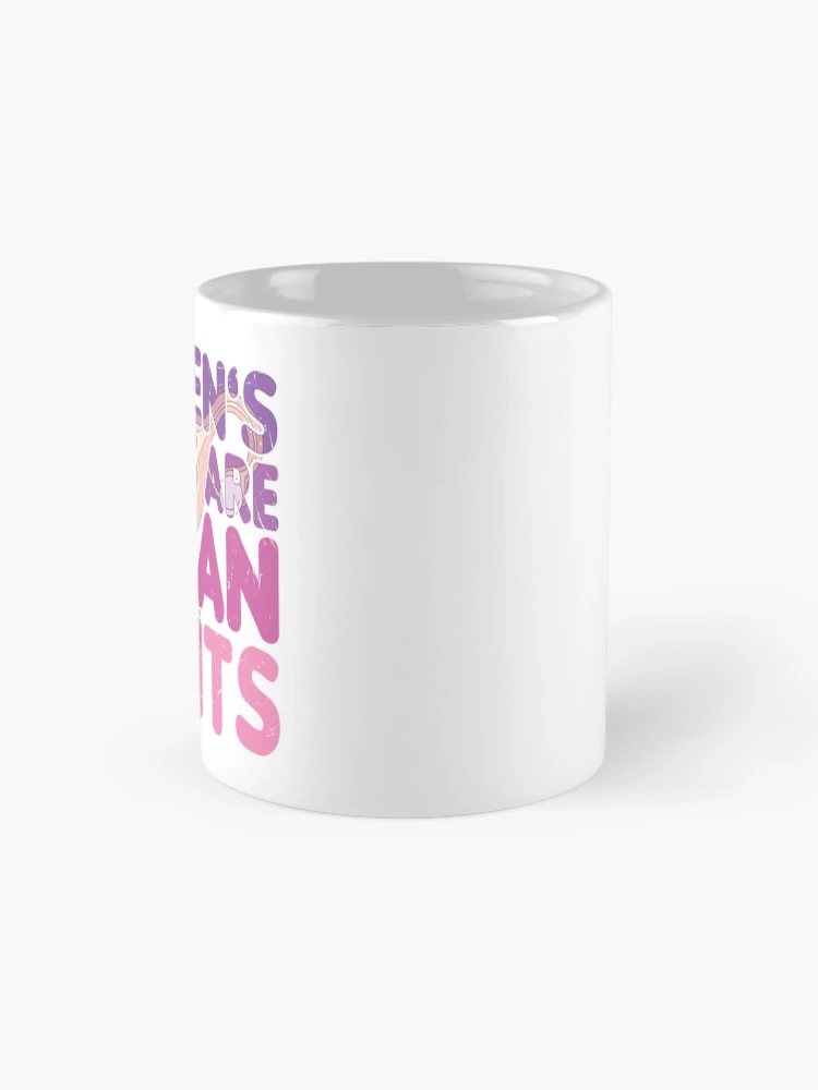 Thumbnail 4 of 6, Coffee Mug, Womens Rights are Human Rights | Pro Roe 1973 Reproductive Rights Protest designed and sold by GlobalGraphics.
