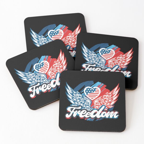 Item preview, Happy Fourth of July American Bald Eagle -  Mullet Eagle Retro Vintage Merica America Tee Design Gift Idea for Patriotic Americans and Veterans designed and sold by Prince - Bestseller ★★★★★.