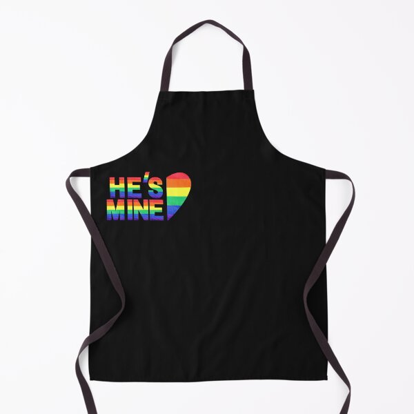 Item preview, hes mine - matching lgbt couple (black ver) designed and sold by -justb-.