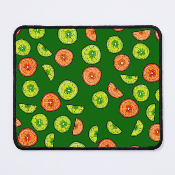 Item preview, Oranges and Limes on Dark Green designed and sold by Harriet Linton.