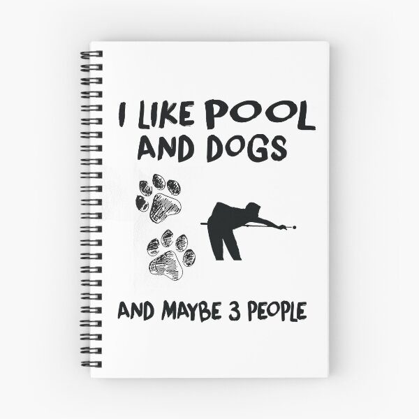 Item preview, I Like Pool And Dogs, Billiard designed and sold by Aerial Addicts.