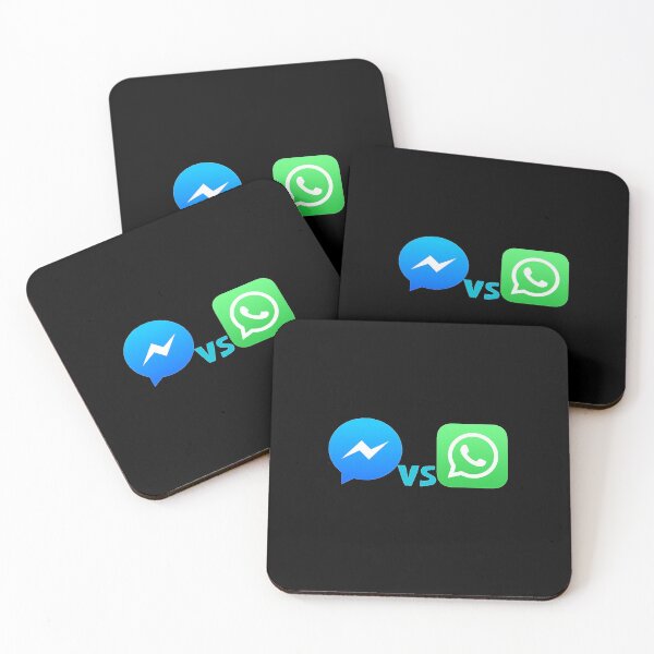 Item preview, Messenger vs WhatsApp designed and sold by Diamaber.