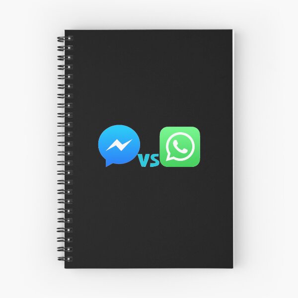 Item preview, Messenger vs WhatsApp designed and sold by Diamaber.