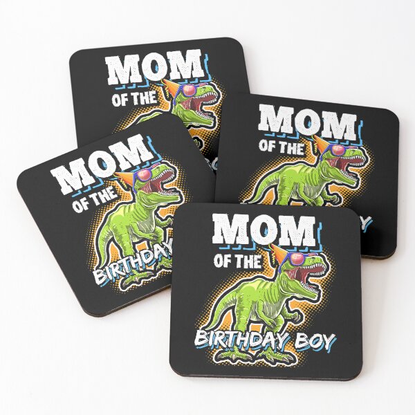 Item preview, Mom Of The Birthday Boy Matching Family Dinosaur Birthday designed and sold by MalloWilli.