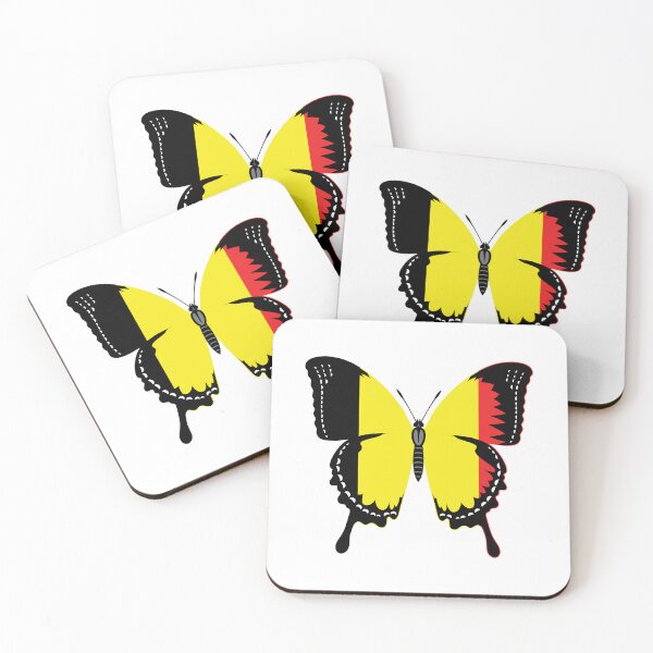 Item preview, Belgium Flag Butterfly designed and sold by pretty4u.