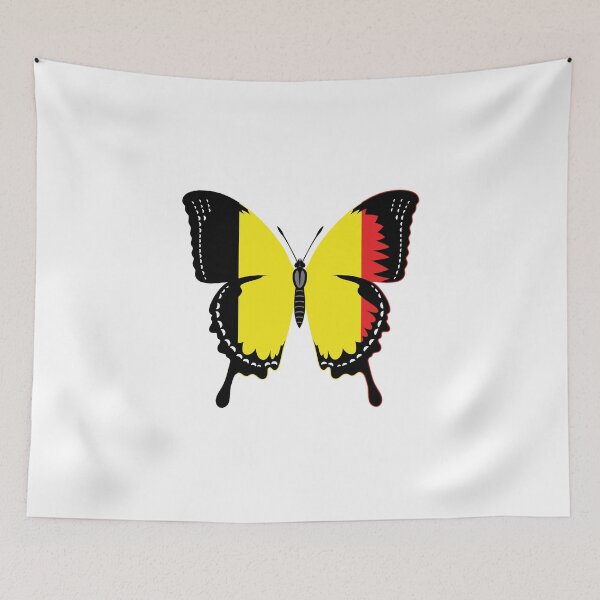 Item preview, Belgium Flag Butterfly designed and sold by pretty4u.