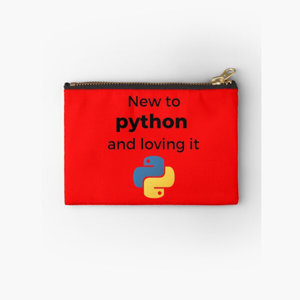 Item preview, New to python and loving it designed and sold by Qandy.