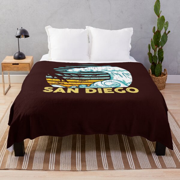 Item preview, Vintage SAN DIEGO Beach - SUMMER VACATION designed and sold by omgsavariya.
