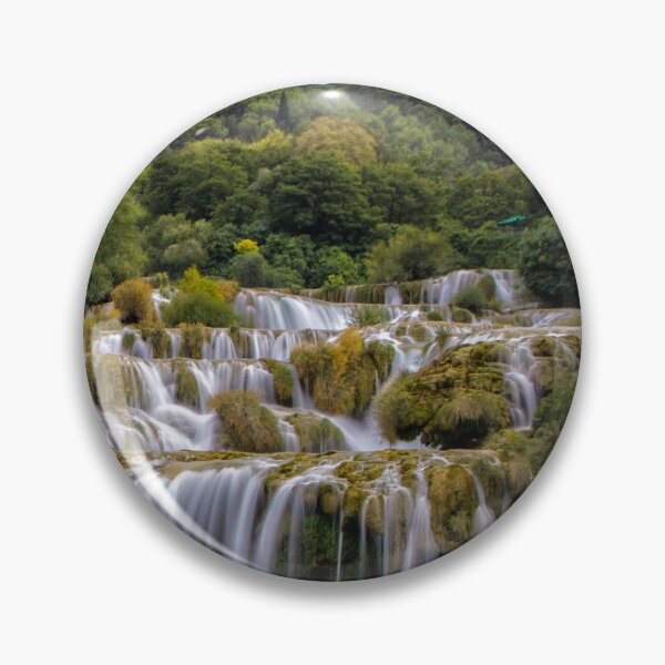 Item preview, The waterfalls of Krka designed and sold by Lazyfish.