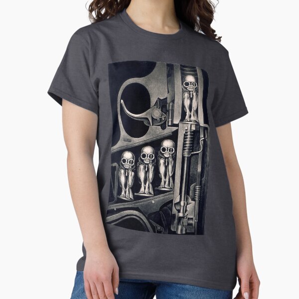 Item preview, Giger Birth Machine T-shirt designed and sold by ducane007.