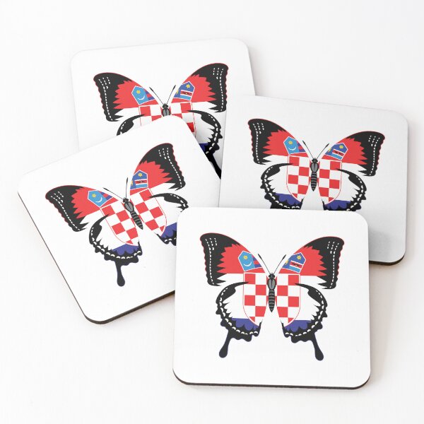 Item preview, Flag Butterfly croatia - Croatia Flag designed and sold by pretty4u.
