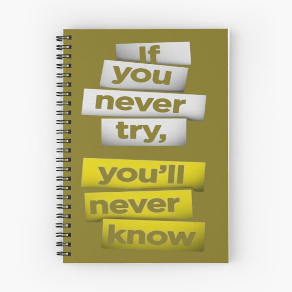 Item preview, If you never try, you will never know  designed and sold by Herkleez.