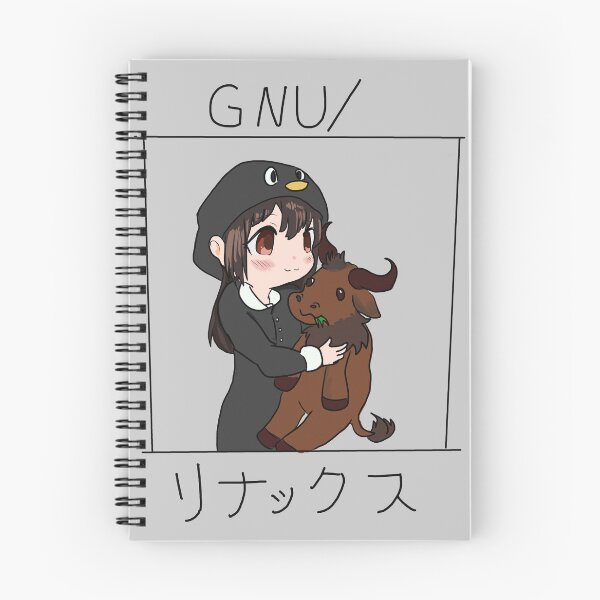 Item preview, GNU/Linux but more moe designed and sold by kanashiirno.