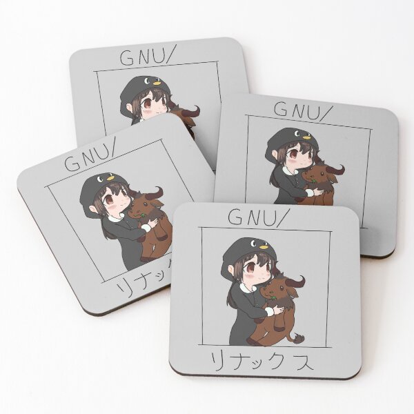 Item preview, GNU/Linux but more moe designed and sold by kanashiirno.