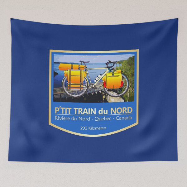 Item preview, P'tit Train du Nord (bike2)  designed and sold by curranmorgan.