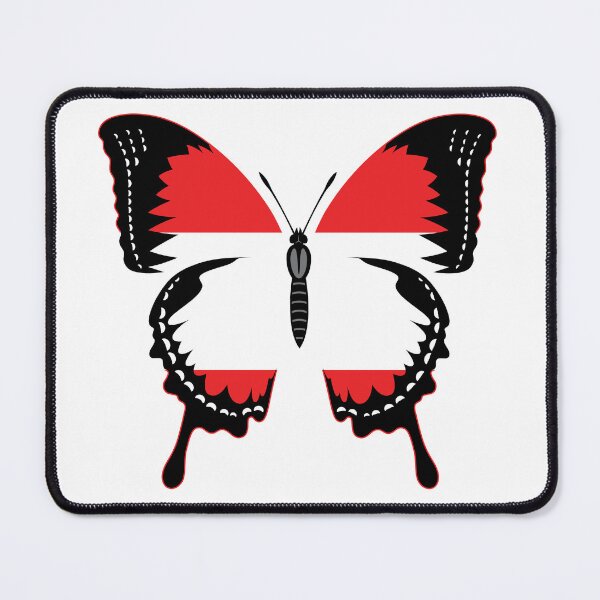 Item preview, Austrian Flag Butterfly - Austria Flag designed and sold by pretty4u.