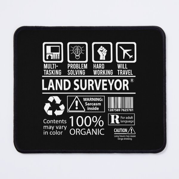 Item preview, Land Surveyor T Shirt - Multitasking Job Gift Item Tee designed and sold by watkinsmat.