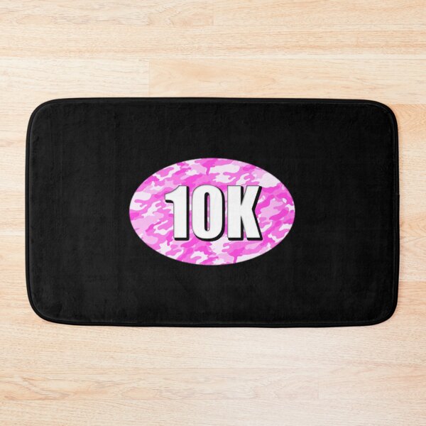 Item preview, 10k Sticker Oval Running Pink Women's Ladies Camo Camouflage Design Decal Car Window Bum designed and sold by gloria1os.