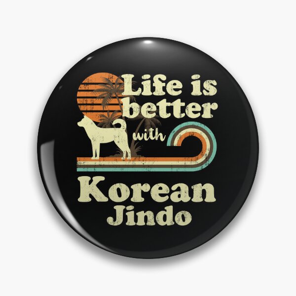 Item preview, Life is Better with Korean Jindo Vintage designed and sold by rafaeltto.