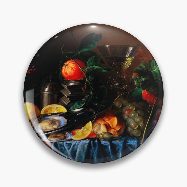 Item preview, Still Life with Oysters and Grapes by Jan Davidsz de Heem Remastered Xzendor7 Classical Art Old Masters Reproductions designed and sold by Xzendor7 Digital Art Creations.
