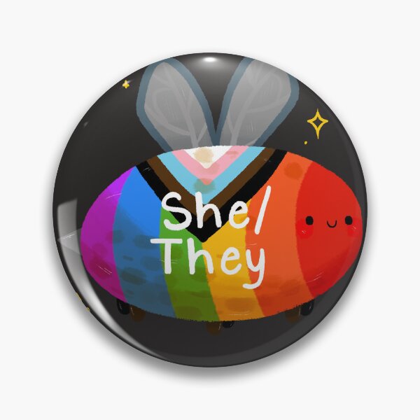 Item preview, Inclusive she/they Bee designed and sold by Smoltsuki.