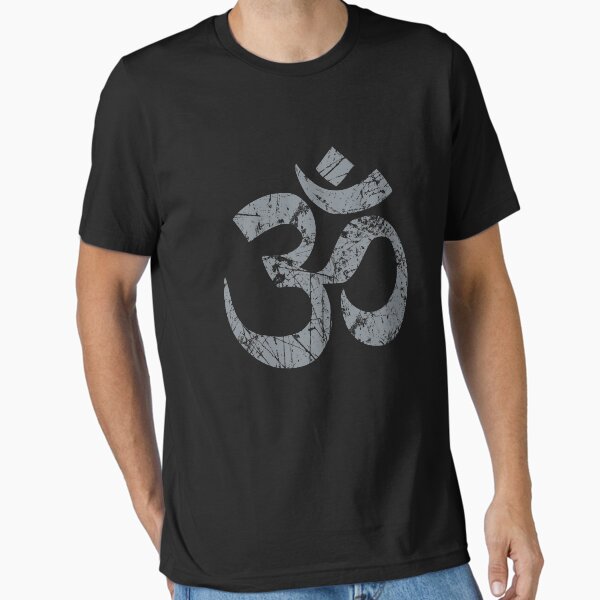 Aperçu de l'œuvre Symbole spirituel OM Yoga dans un style en détresse créée et vendue par Garaga.
