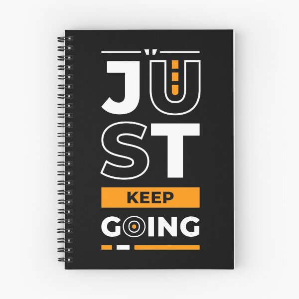 Item preview, Just Keep Going - Young Entrepreneur Inspirational Quote designed and sold by Optix.