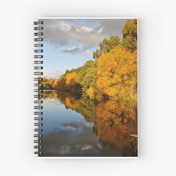 Item preview, Campaspe river in autumn - Kyneton designed and sold by yvonne hyland.