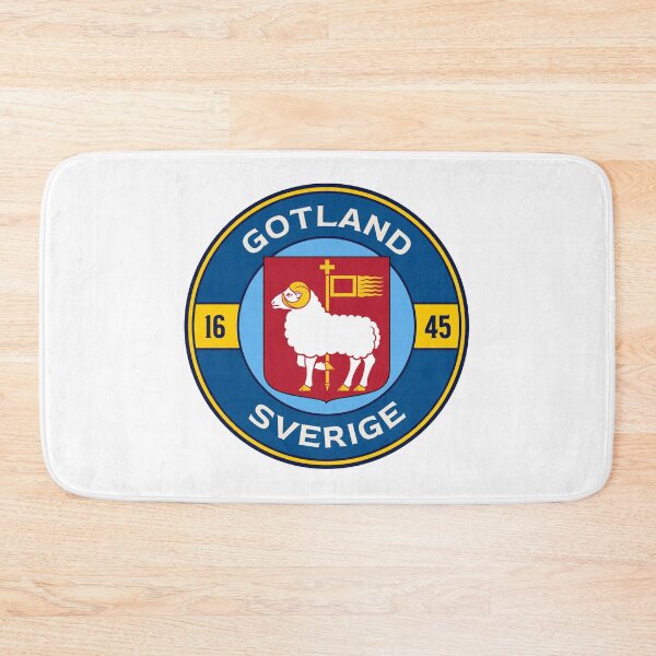 Item preview, Gotland, Sverige - White font designed and sold by PosiDesigns.