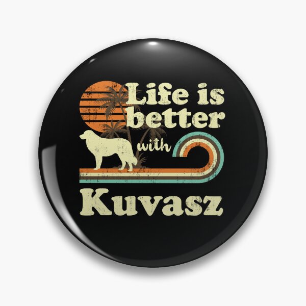 Item preview, Life is Better with Kuvasz Vintage designed and sold by rafaeltto.