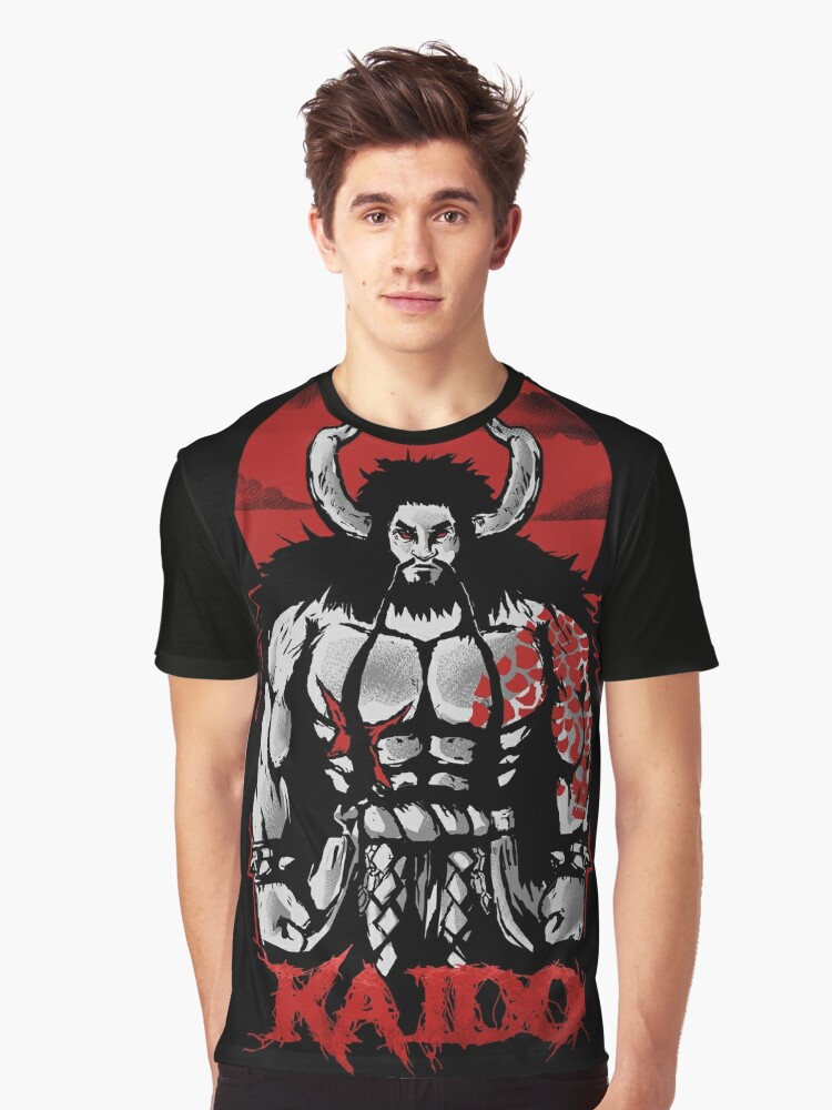 Kaido One Piece Villain T Shirt By Xavenord Redbubble