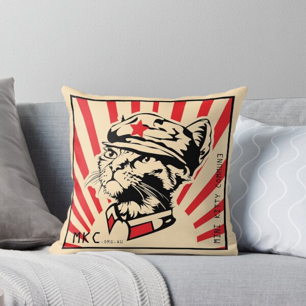 Ray - Chairman Meow Snr Throw Pillow