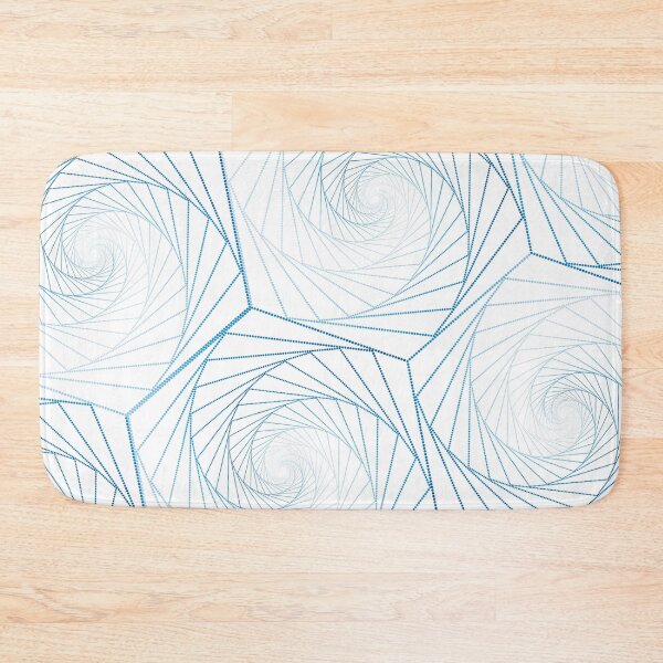 Item preview, blue dots in a polygon shape Geometric pattern a seamless one. designed and sold by Clothingspot.