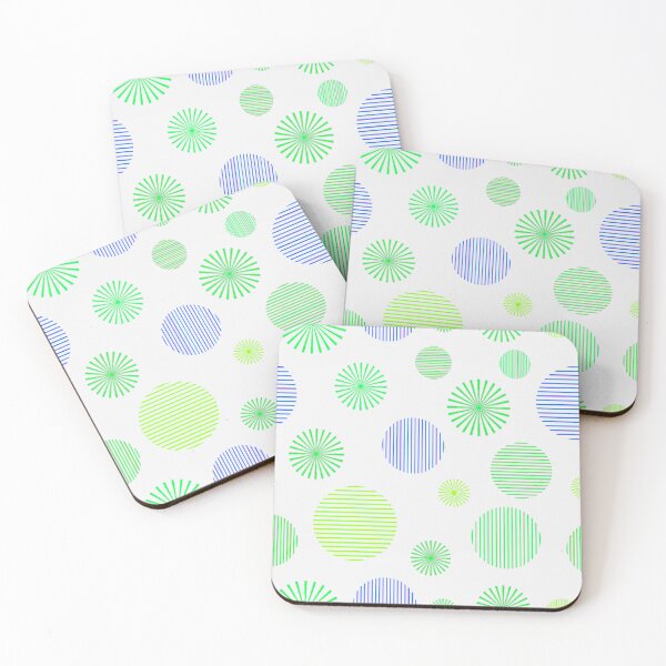 Item preview, Retro Inspired Circle Bursts designed and sold by TotallyRetroArt.