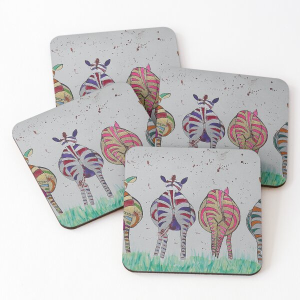 Item preview, Colourful Zebra Bottoms!! designed and sold by Casimirasart.
