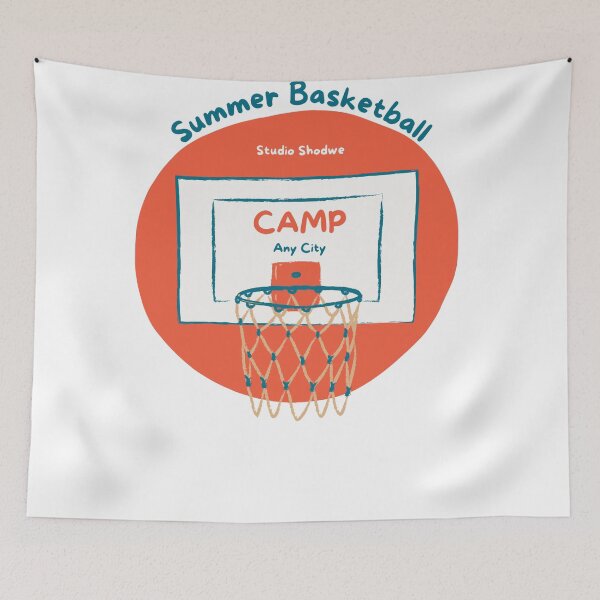 Item preview, Hellow Summer Basketball designed and sold by GetNew.