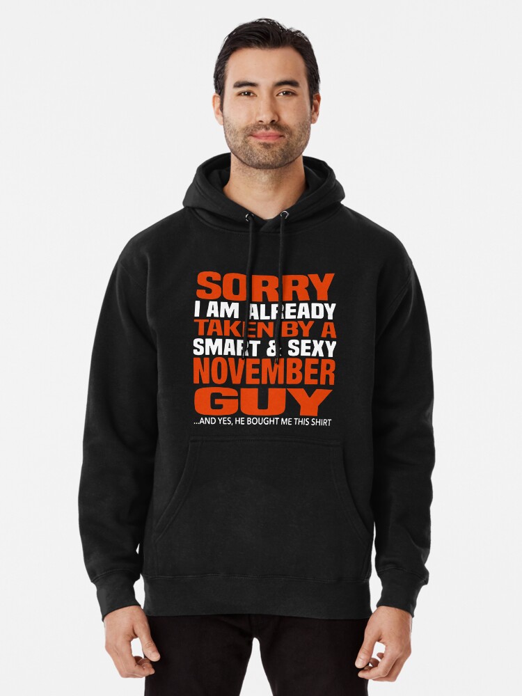 November 2025 guy hoodie