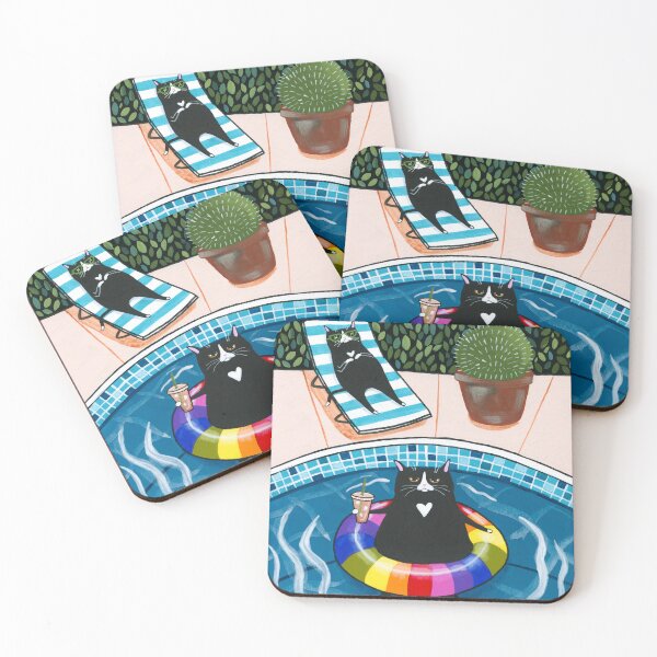 Item preview, Pool Time 2 designed and sold by KilkennyCat Art.