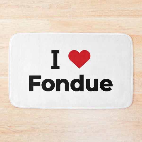 Item preview, I love Fondue designed and sold by Moyanana.