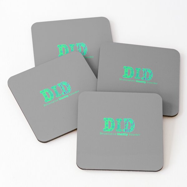 Item preview, Dissociative identity disorder did awareness solid letter teal and purple  designed and sold by system51.