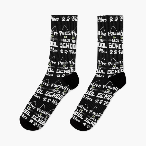 Item preview, Back to School Cat Lovers Pawsitive Vibrations designed and sold by CharJens.
