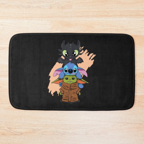 Item preview, Chibi Toothless Stitch and Cute Baby Ess designed and sold by airozbdo.
