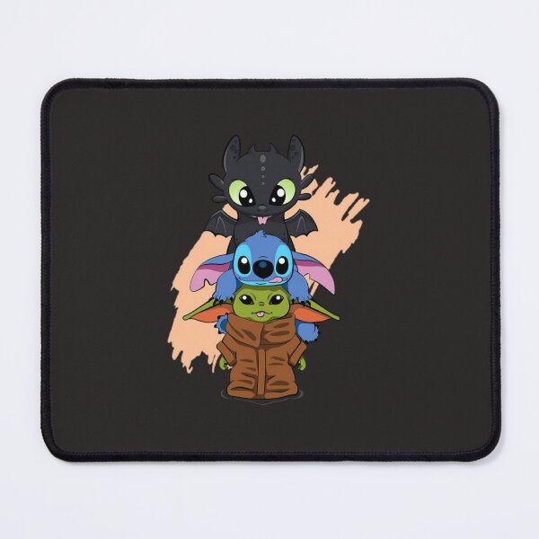 Item preview, Chibi Toothless Stitch and Cute Baby Ess designed and sold by butherxa.
