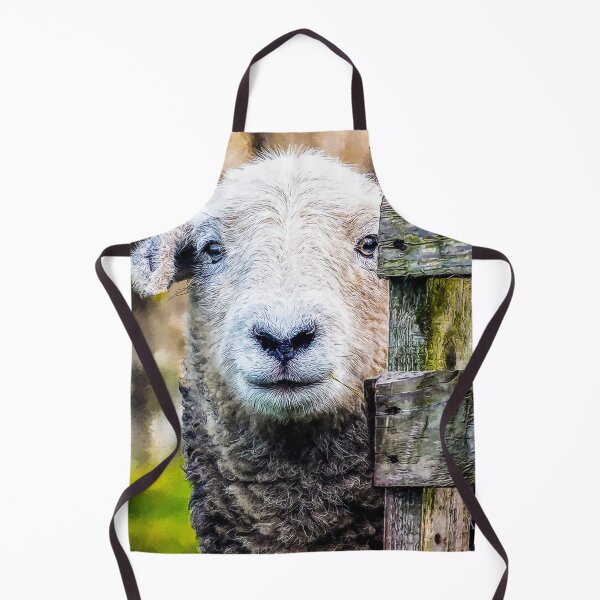 Item preview, Herdwick Sheep Art, Herdwick Sheep Oil Paint, Grey And White Herdwick Sheep, Fluffy UK Herdwicks Sheep designed and sold by Trendymotion.