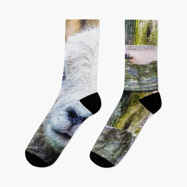 Item preview, Herdwick Sheep Art, Herdwick Sheep Oil Paint, Grey And White Herdwick Sheep, Fluffy UK Herdwicks Sheep designed and sold by Trendymotion.