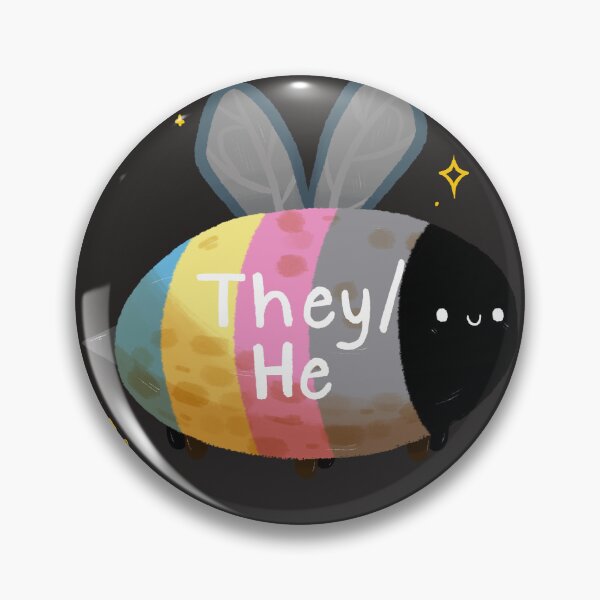 Item preview, Polygender they/he Bee designed and sold by Smoltsuki.